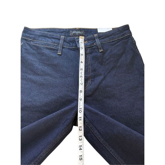 NWT Free Assembly dark denim Slim Flare jeans - 8 - Picture 6 of 9